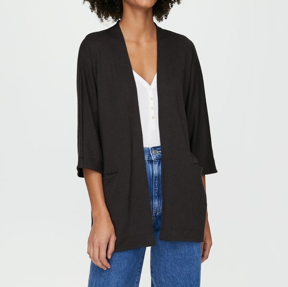 Wilfred Free Zlata sweater open front cardigan